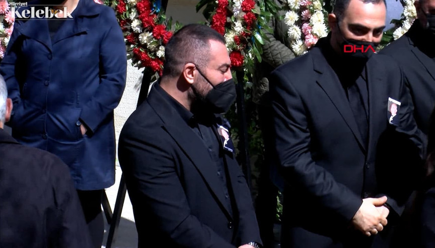 Rober Hatemo’nun babası son yolculuğuna uğurlandı