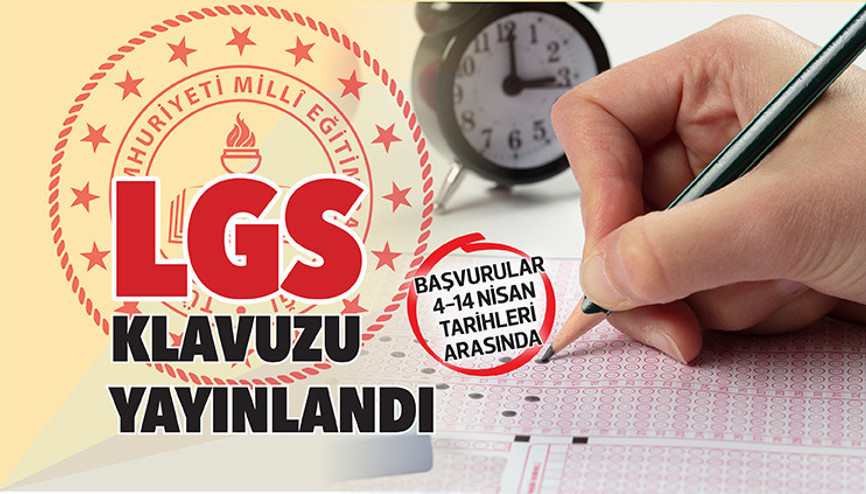 LGS klavuzu yayınlandı