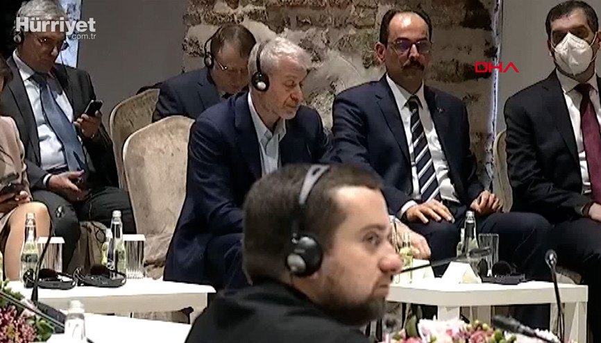 Görüşmelere Roman Abramovich de katılıyor