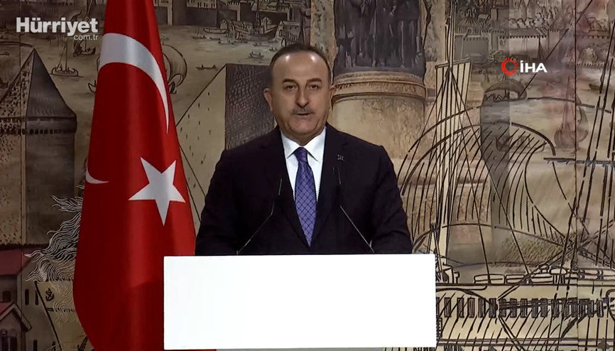 Dışişleri Bakanı Çavuşoğlundan, Rusya - Ukrayna müzakereleri sonrası basın açıklaması