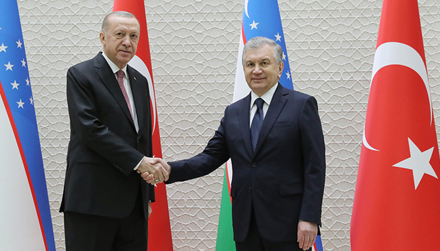 Cumhurbaşkanı Erdoğan, Özbekistan’da