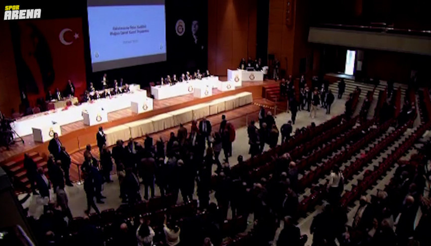 GS TV yayını kesmişti, Spor Arena ulaştı Toplantıda gergin anlar...