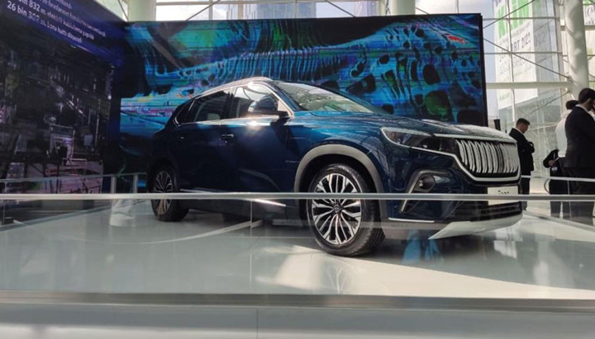 Togg, Ankarada sergilenmeye başladı