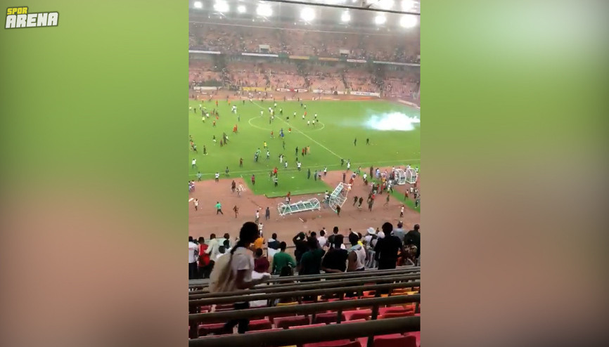 Nijerya - Gana maçı sonrası ortalık karıştı: 1 ölü