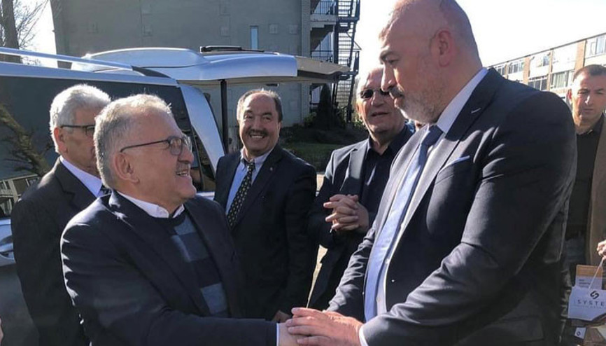 Rotterdam’da Kayserililerle buluştu