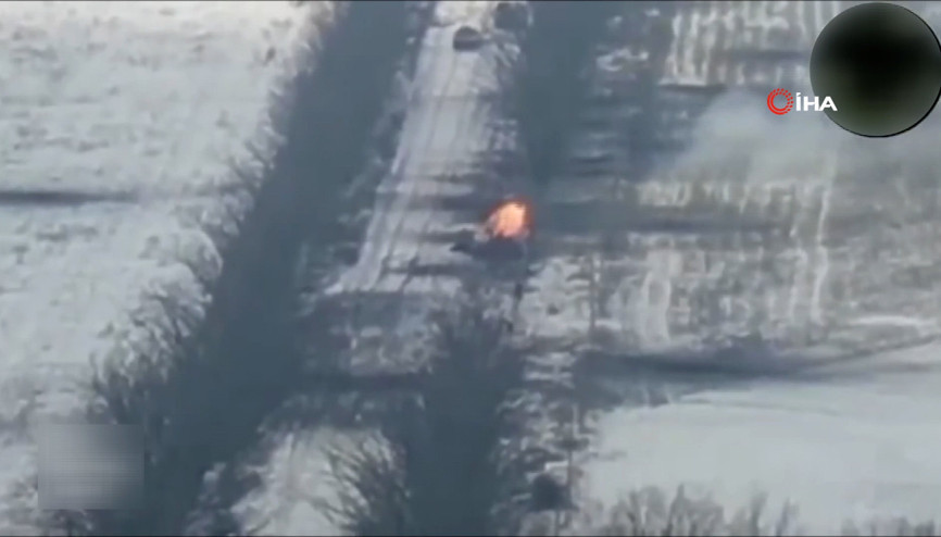 Ukraynalı askerler Rus ordusunu pusuya düşürdü