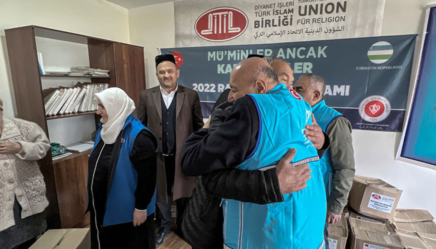 Yardımlar Özbekistan’a ulaştırıldı