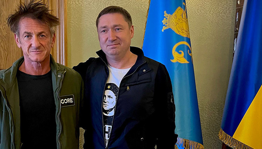 ABD’li film yıldızı Sean Penn, milyarderleri Ukrayna için savaş uçağı almaya çağırdı