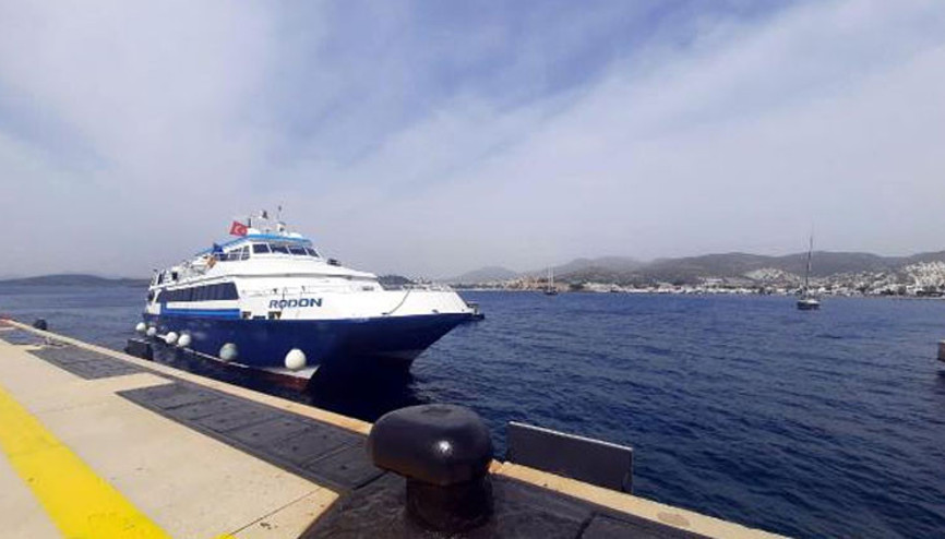 Kos-Bodrum seferleri başladı