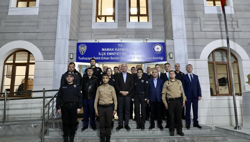 İlk sahuru polis ve bekçilerle yaptı