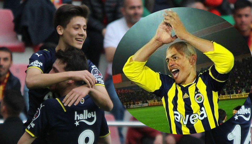 Alex de Souzadan Arda Gülere mesaj Fenerbahçenin son golünden sonra...