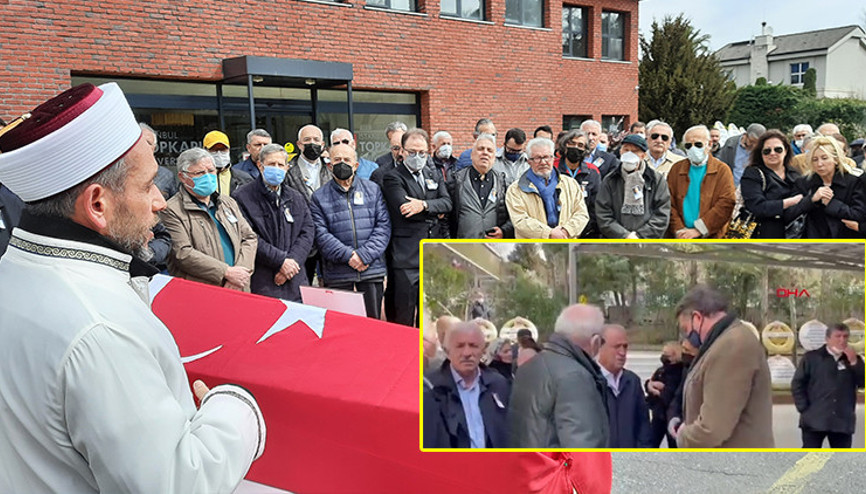 Hürriyetin efsane spor müdürü Nezih Alkış son yolculuğuna uğurlandı Törene Fatih Terim ve Mustafa Denizli de katıldı...