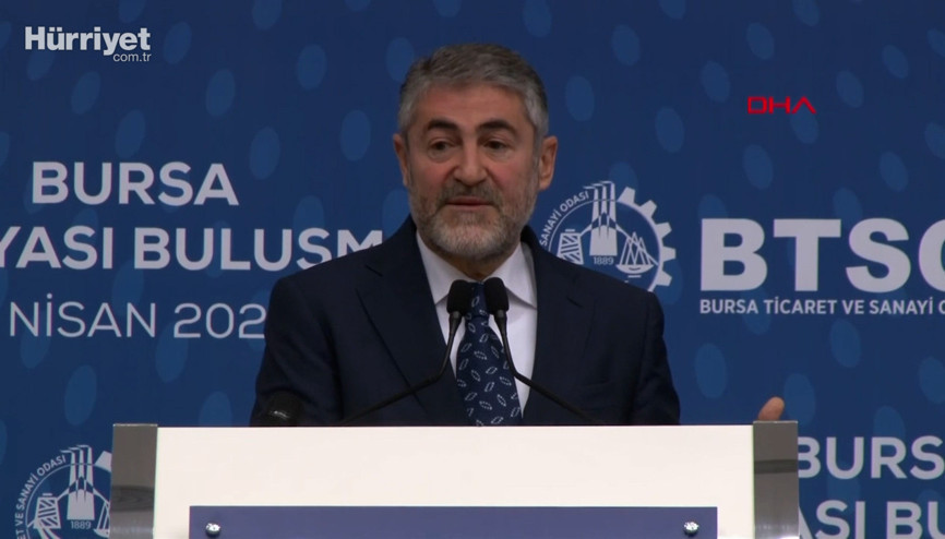 Bakan Nebati, Bursa İş Dünyası Buluşması toplantısında  açıklamalarda bulundu