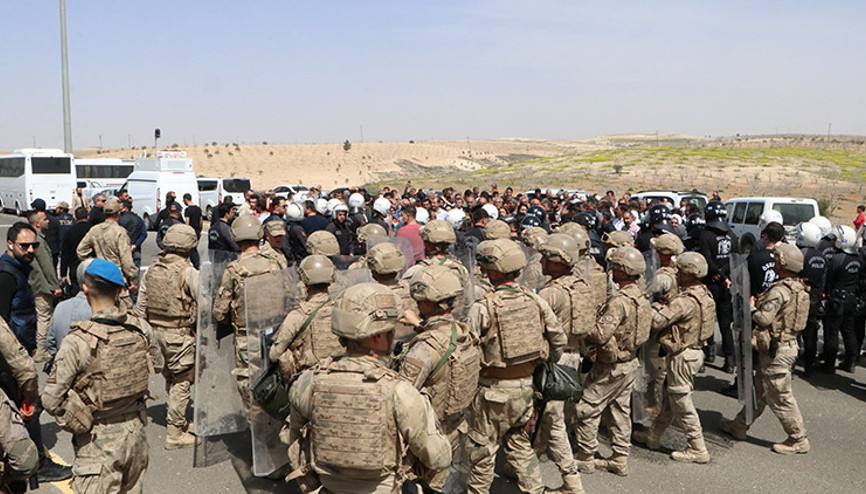 Şanlıurfada terör örgütü elebaşı Öcalan gerginliği Şanlıurfada terör örgütü elebaşı Öcalan gerginliği
