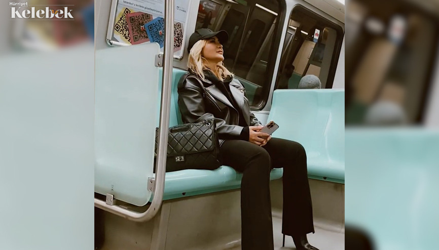 Sosyetenin ünlü ismi toplu taşımada: Metroya binmem olay olmuş