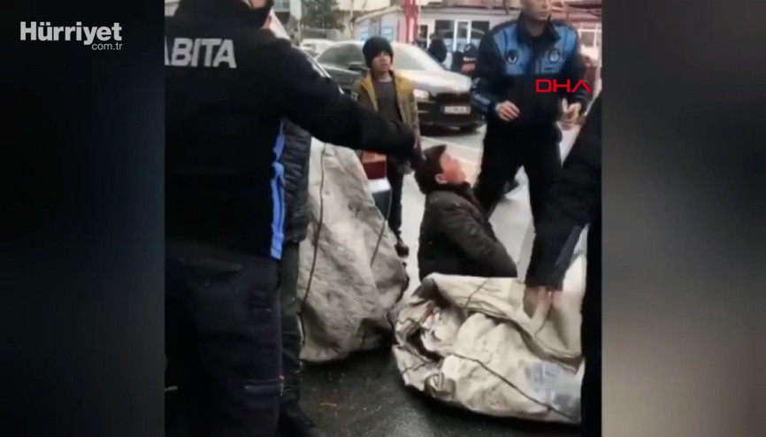 Esenyurtta çek çek arabaları ellerinden alınan çocukların gözyaşları