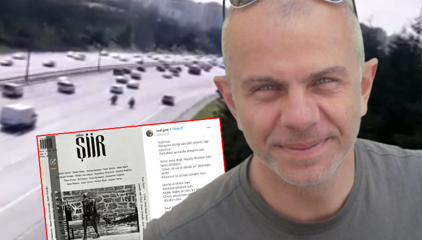 Kaza değil cinayet Gazeteci Rauf Gerzin öldüğü feci anlar kamerada