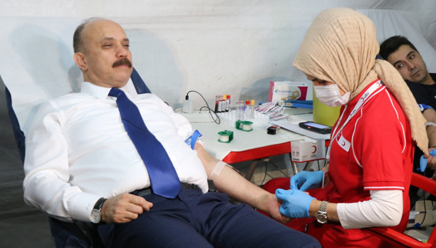 Emniyet müdüründen ‘kan bağışı’ çağrısı