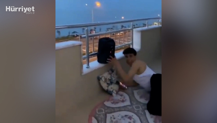 Rizede ezan şakası görüntüleri tepki çekti