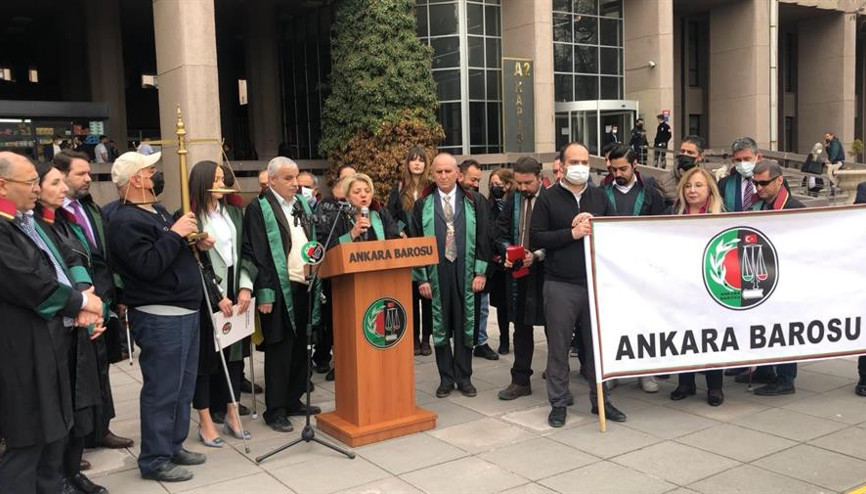 Ankara Barosu’ndan görme engelli avukata destek açıklaması