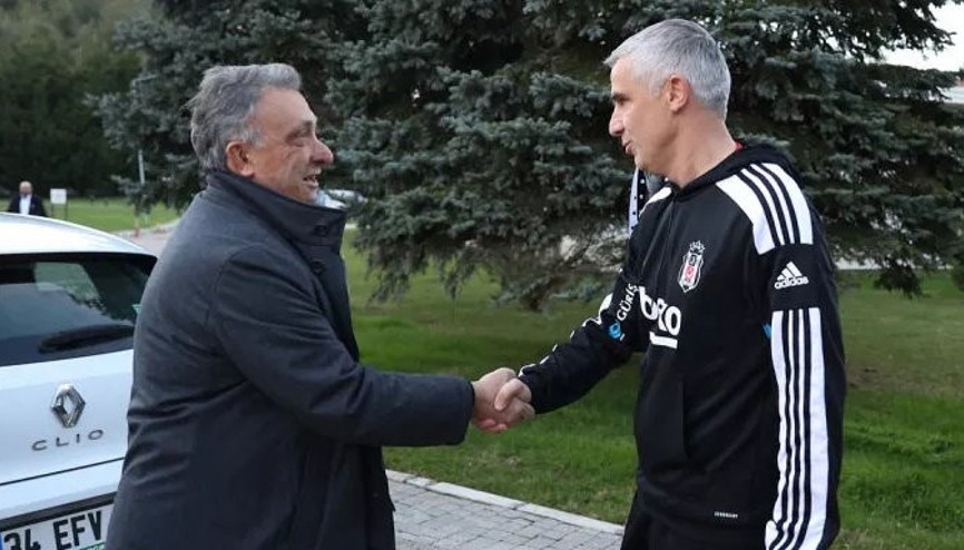 Beşiktaş Başkanı Çebiden Karaveli açıklaması Kulüp bünyesinde...