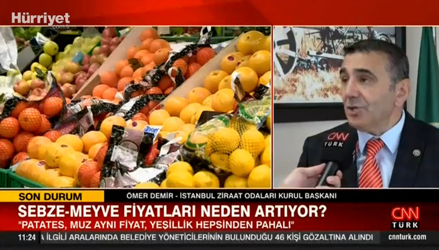 Ömer Demir: Fiyatlama sistemi çökmüştür