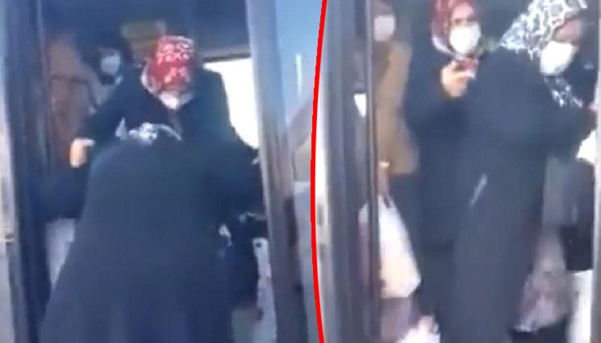 Yaşlı kadın servisten indirilmişti Markete para cezası