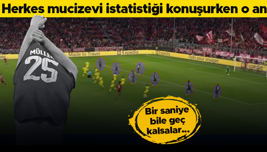 Son Dakika: Bayern Münih gafil avlandı Villarreal savunması 1 saniye geç kalsaydı... Mucizenin önüne geçen an...