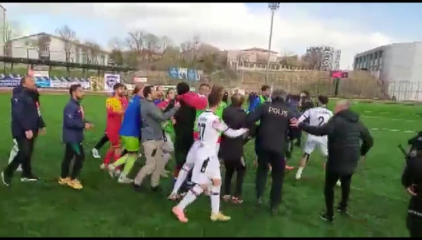Maç bitti saha bir anda karıştı TFF 3. Lig 2. Grup...