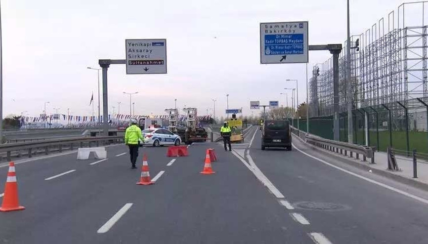 Cumhurbaşkanlığı Bisiklet Turu nedeniyle İstanbulda bazı yollar trafiğe kapatıldı