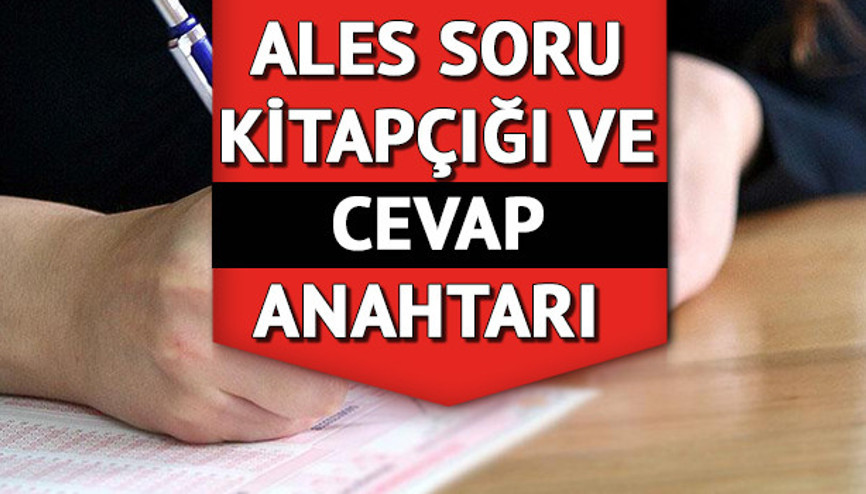 ALES SORU VE CEVAPLARI 2022 PDF indirme ekranı ALES soru kitapçığı ve cevap anahtarı ÖSYM tarafından yayınlandı