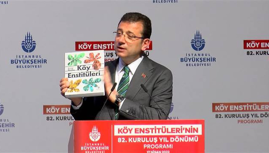 İmamoğlu: Köy Enstitüleri hala kılavuzumuz olmakta