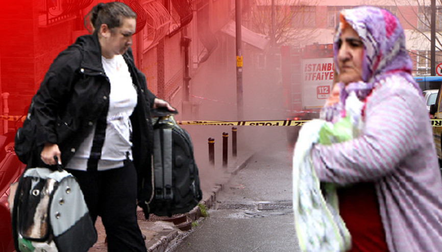 İstanbul Şişlide yer altı kabloları yandı, patlama oldu 3 binada oturanlar tahliye edildi