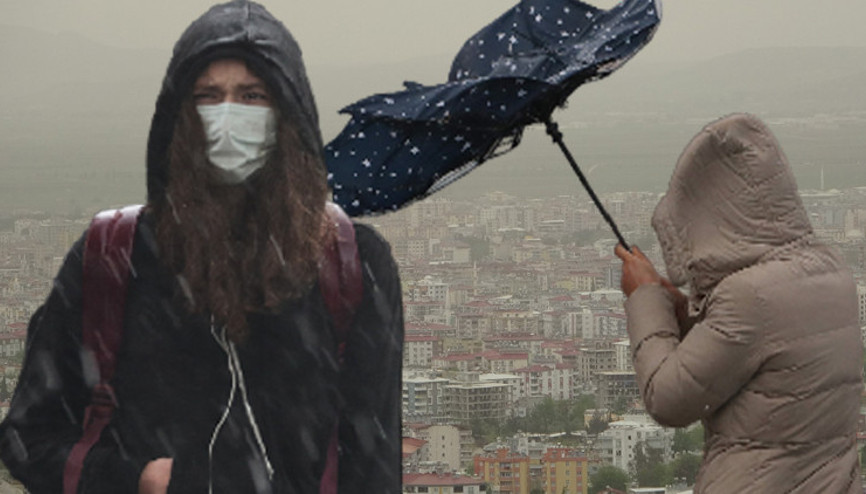 Meteorolojiden 44 il için sarı ve turuncu uyarı geldi... Dikkat Toz taşınımı, fırtına ve kuvvetli sağanak... Meteorolojiden 44 il için sarı ve turuncu uyarı geldi... Dikkat Toz taşınımı, fırtına ve kuvvetli sağanak...