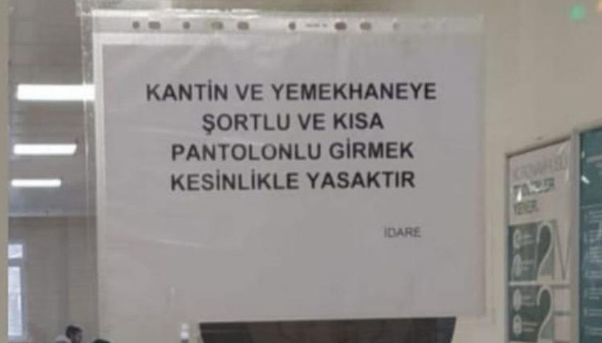 Trabzonda yurtta tepki çeken  şort ve kısa pantolon yasağına soruşturma