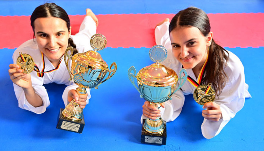 Şampiyon babanın şampiyon kızları