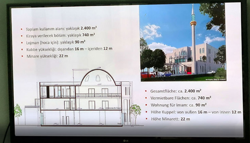 Fürth’te minareli cami müjdesi