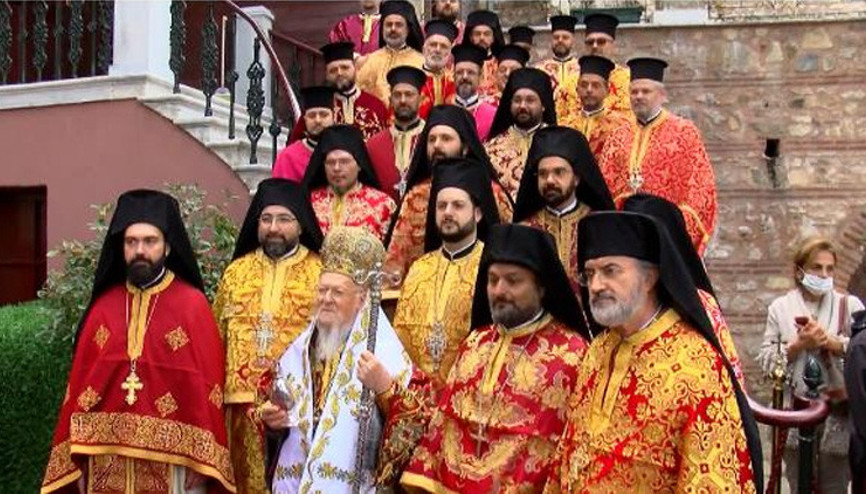 Fener Rum Patrikhanesinde kutsal yağ ayini