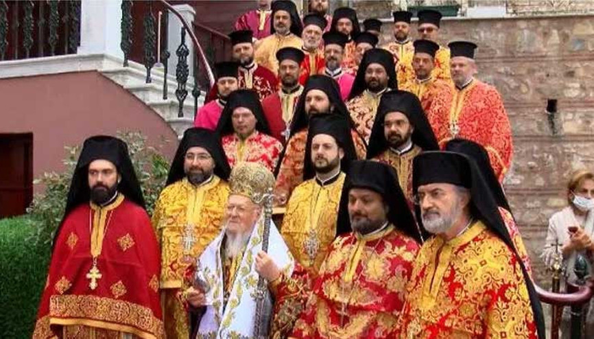 Fener Rum Patrikhanesinde kutsal yağ ayini