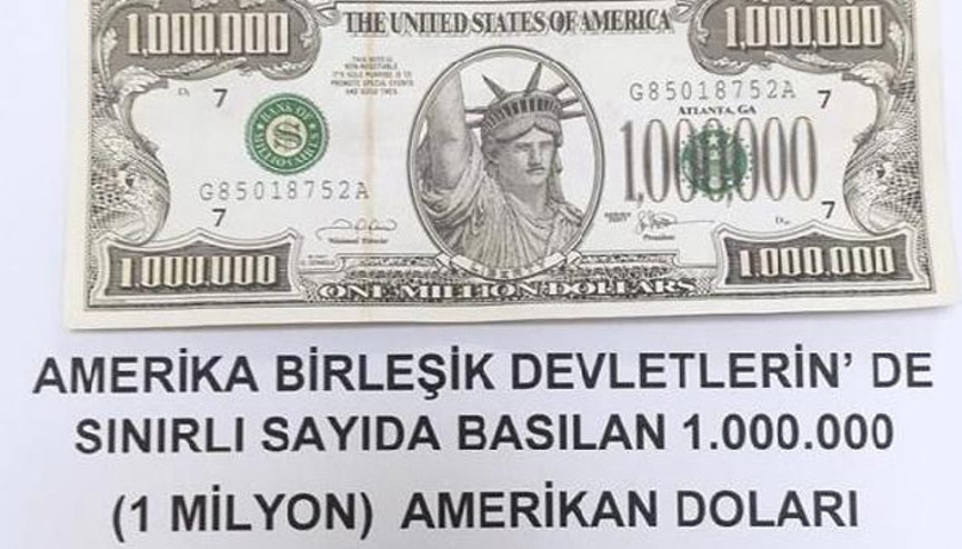 Vanda 1 milyon dolarlık banknot ele geçirildi
