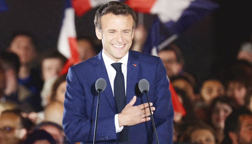 Kazanan Macron oldu