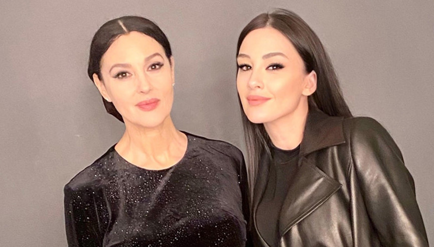 Monica Bellucci- Zilan Duru... Anne kız gibi