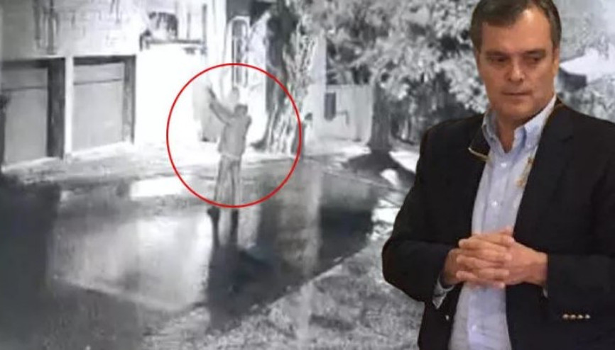 İstanbul’da iş adamı Mustafa Feridun Uzunyolun villasına silahlı saldırı kamerada