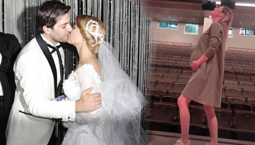 Dizi setinde tanışıp evlenmişlerdi... İkinci bebek müjdesi geldi