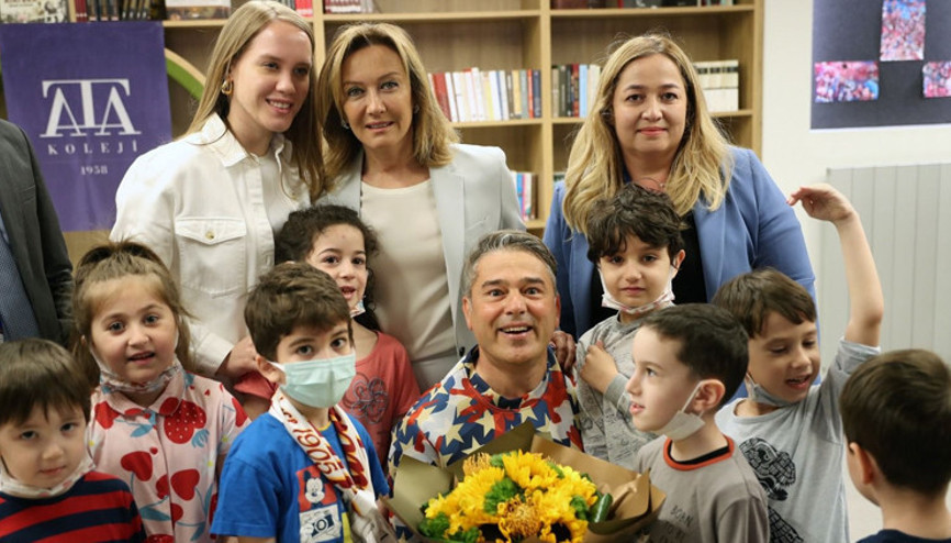 Özgülgün, Ata Koleji’nde öğrencilerle buluştu