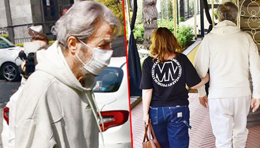 Kadir İnanırın zor anları... Yürümekte zorlandı