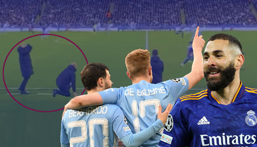 Manchester City - Real Madrid maçı tarihe geçti Benzemanın penaltısı, De Bruynenin golü, hakemin avantajı... Guardiola yedikleri golü saniyeler önce sezmiş... Manchester City - Real Madrid maçı tarihe geçti Benzemanın penaltısı, De Bruynenin golü, hakemin avantajı... Guardiola yedikleri golü saniyeler önce sezmiş...