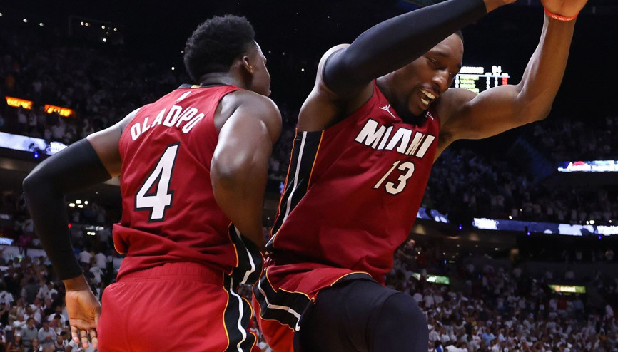 Eksik Miami Heat galip geldi ve seriyi kazandı