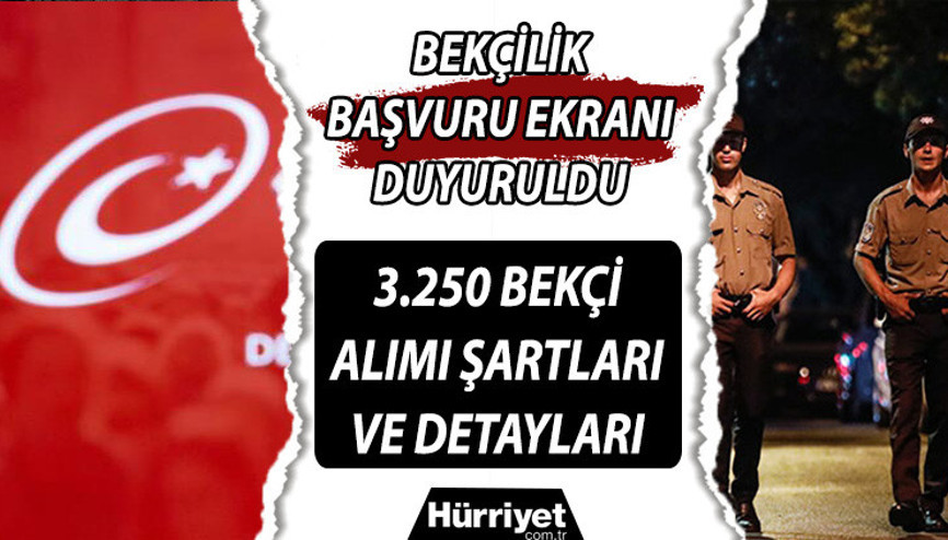 BEKÇİLİK BAŞVURUSU NE ZAMAN Bekçilik başvuru şartları ve sınav ücreti: Polis Akademisi 3.250 bekçi alımı yapacak