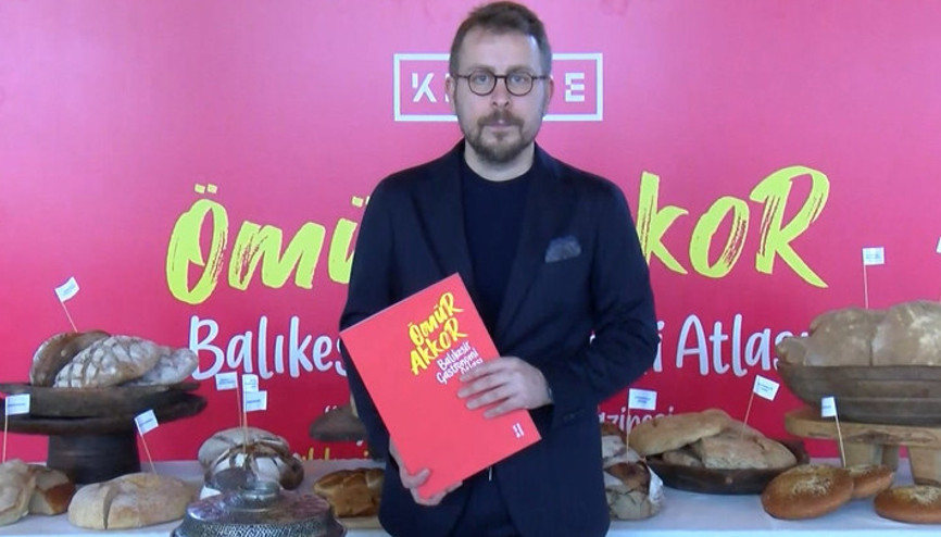 Balıkesir gastronomisi Ömür Akkorun imzasıyla bir atlasta toplandı